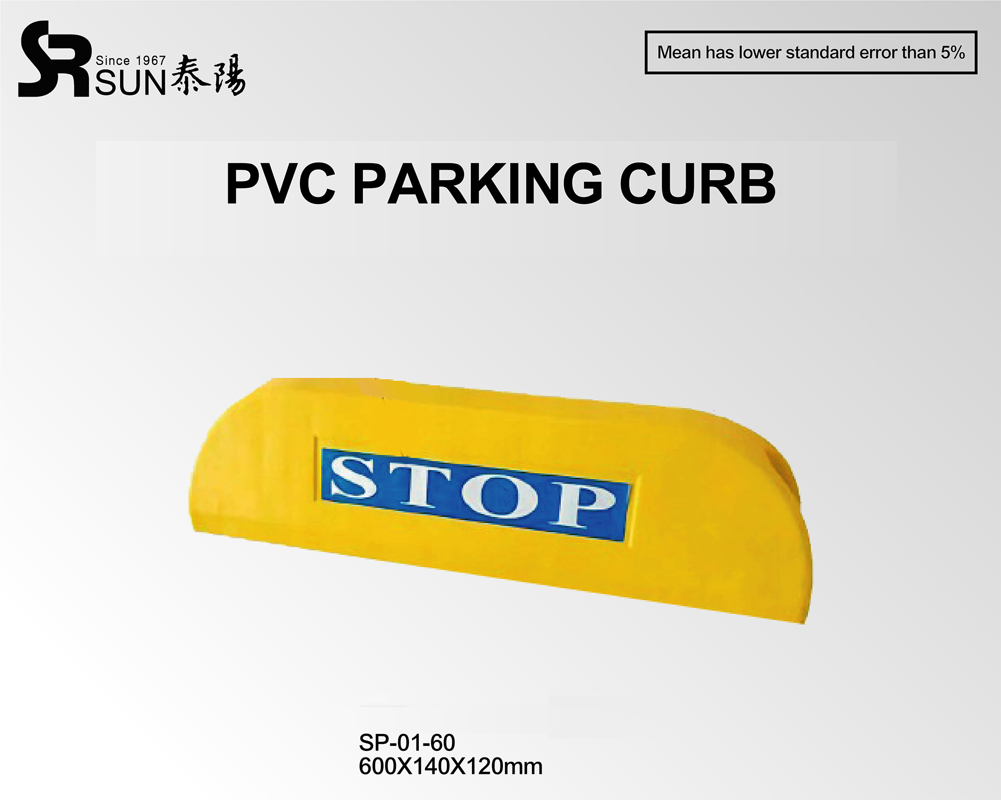 PVC Parking Curb(SP-01-60)