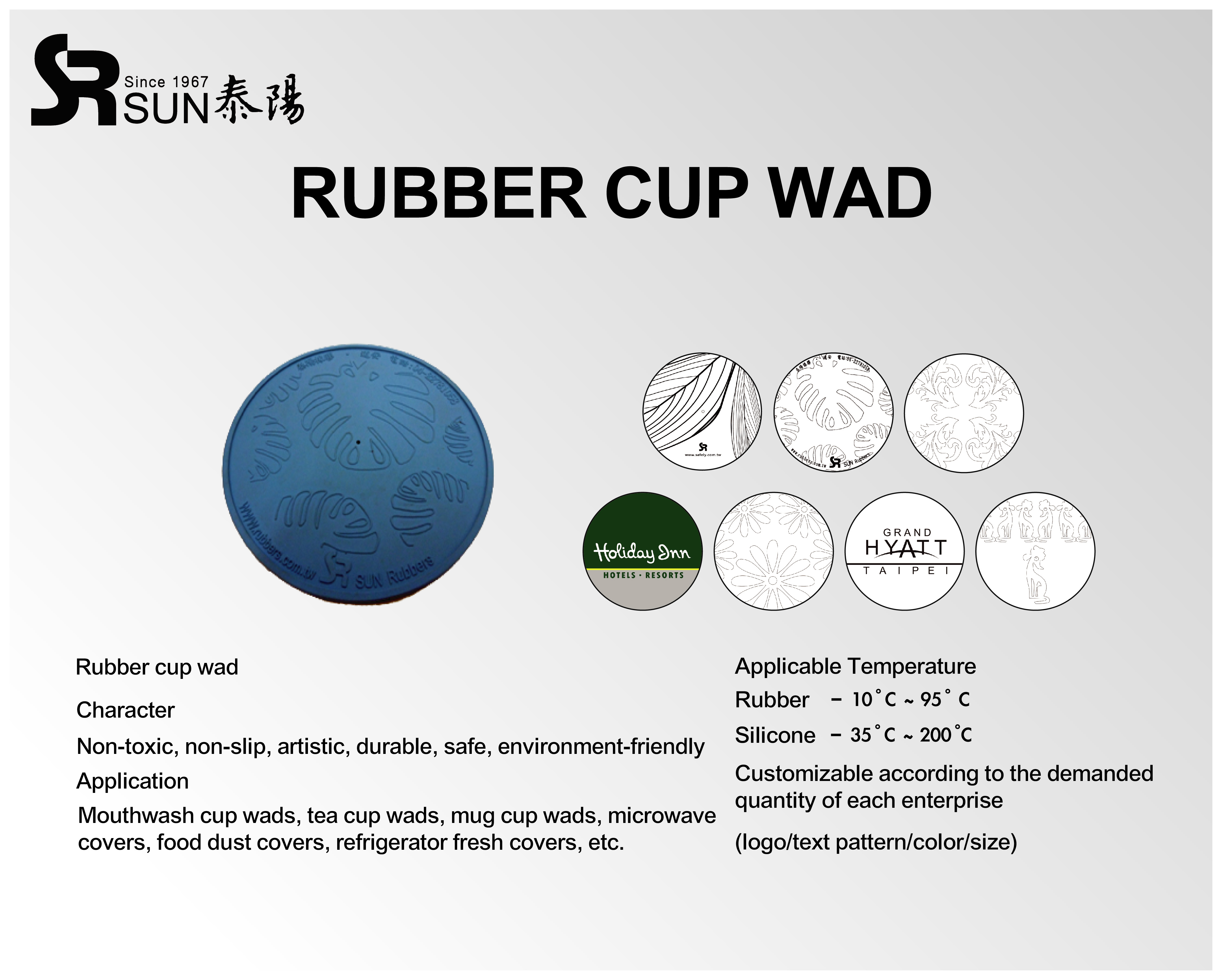 Rubber Cup Wad